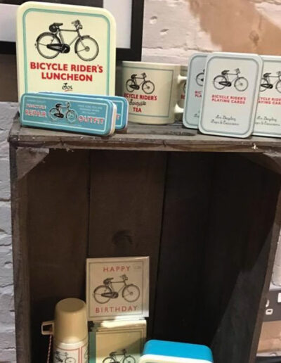 inside the rusty bike cafe